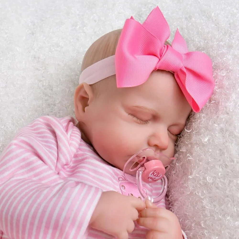 🆕20inch Soft Cloth Body Newborn Baby Dolls Poseable Limbs Real Life Doll Girl